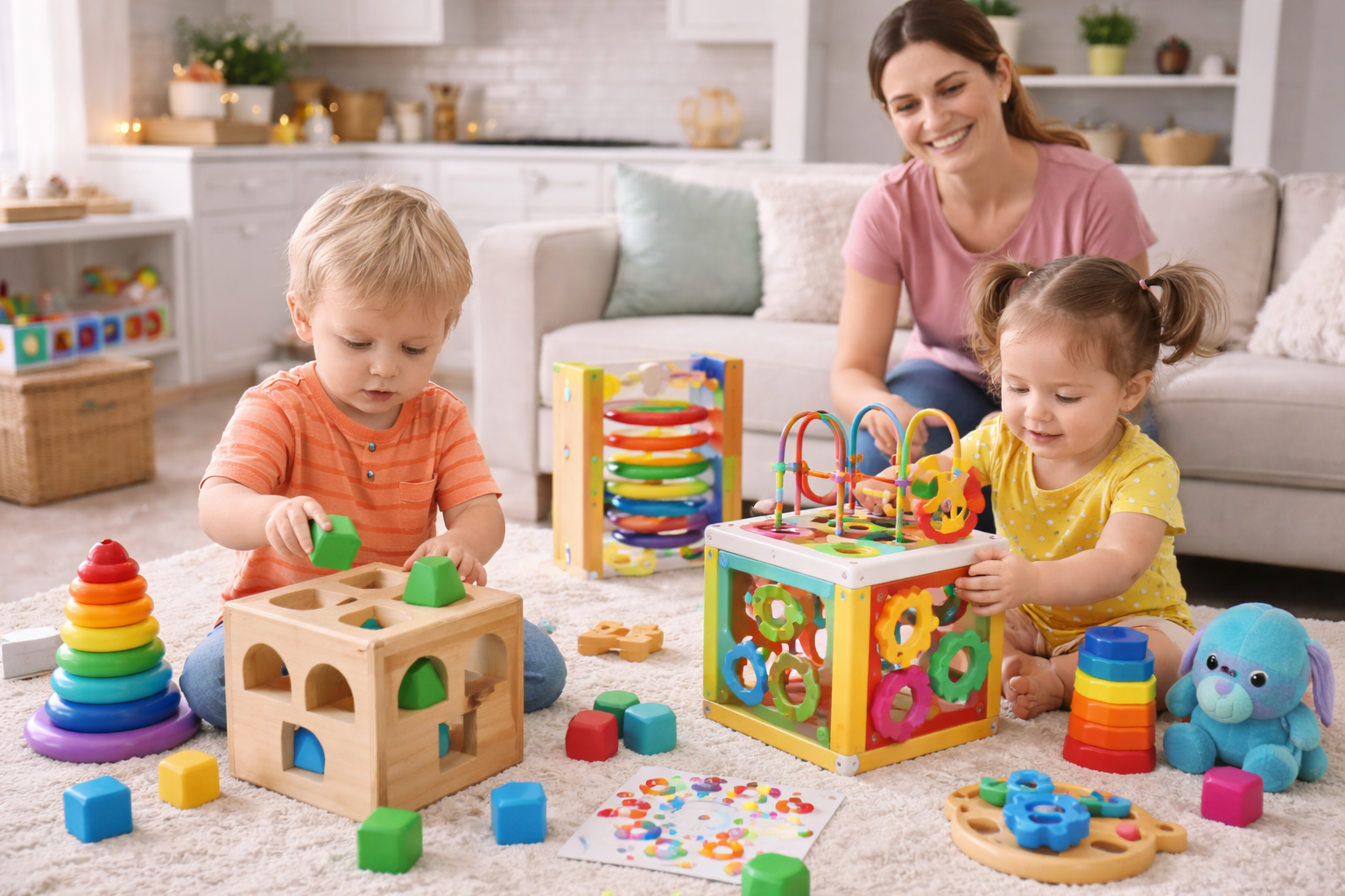 10 Toys That Keep Toddlers Busy (and Learning at the Same Time)