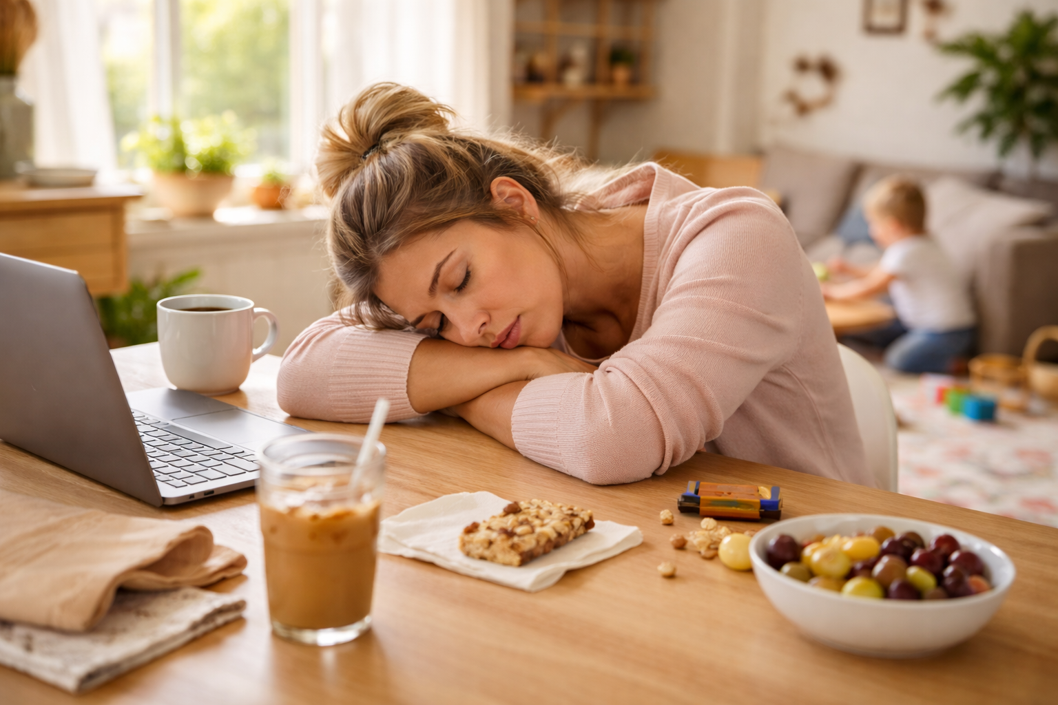 How to handle afternoon energy crash with less stress
