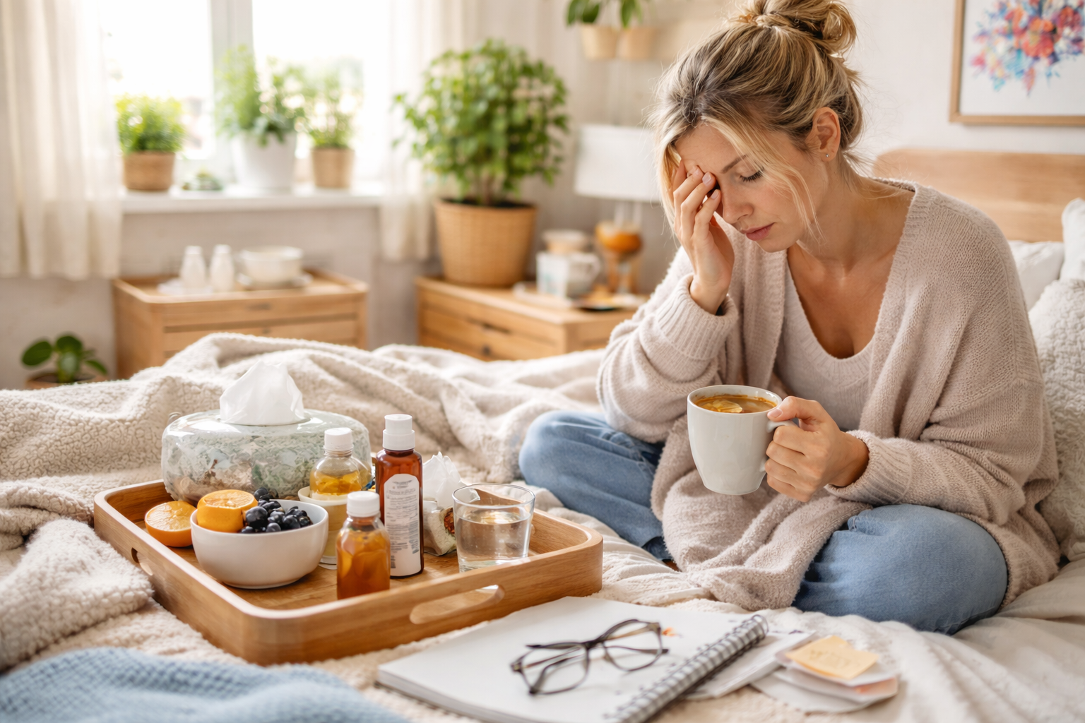 How to recover from sleep debt after sick weeks