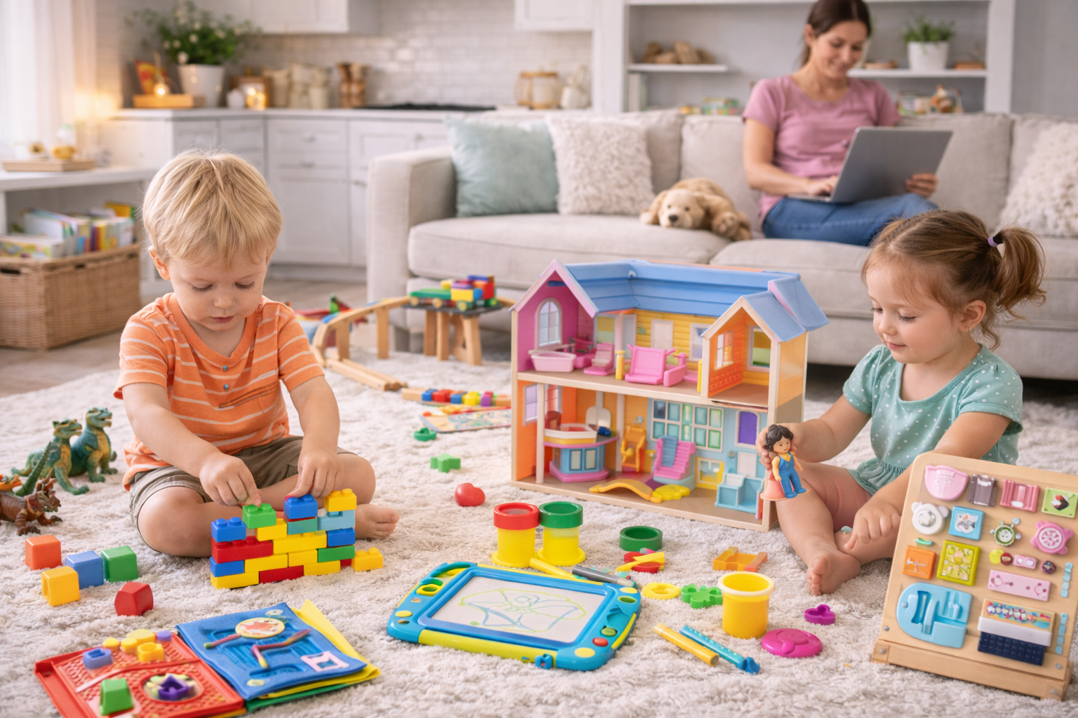 Independent Play Ideas for 3-Year-Olds That Actually Work