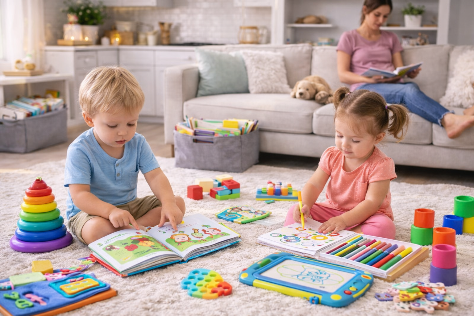 Quiet Time Activities for Toddlers Who Won’t Nap