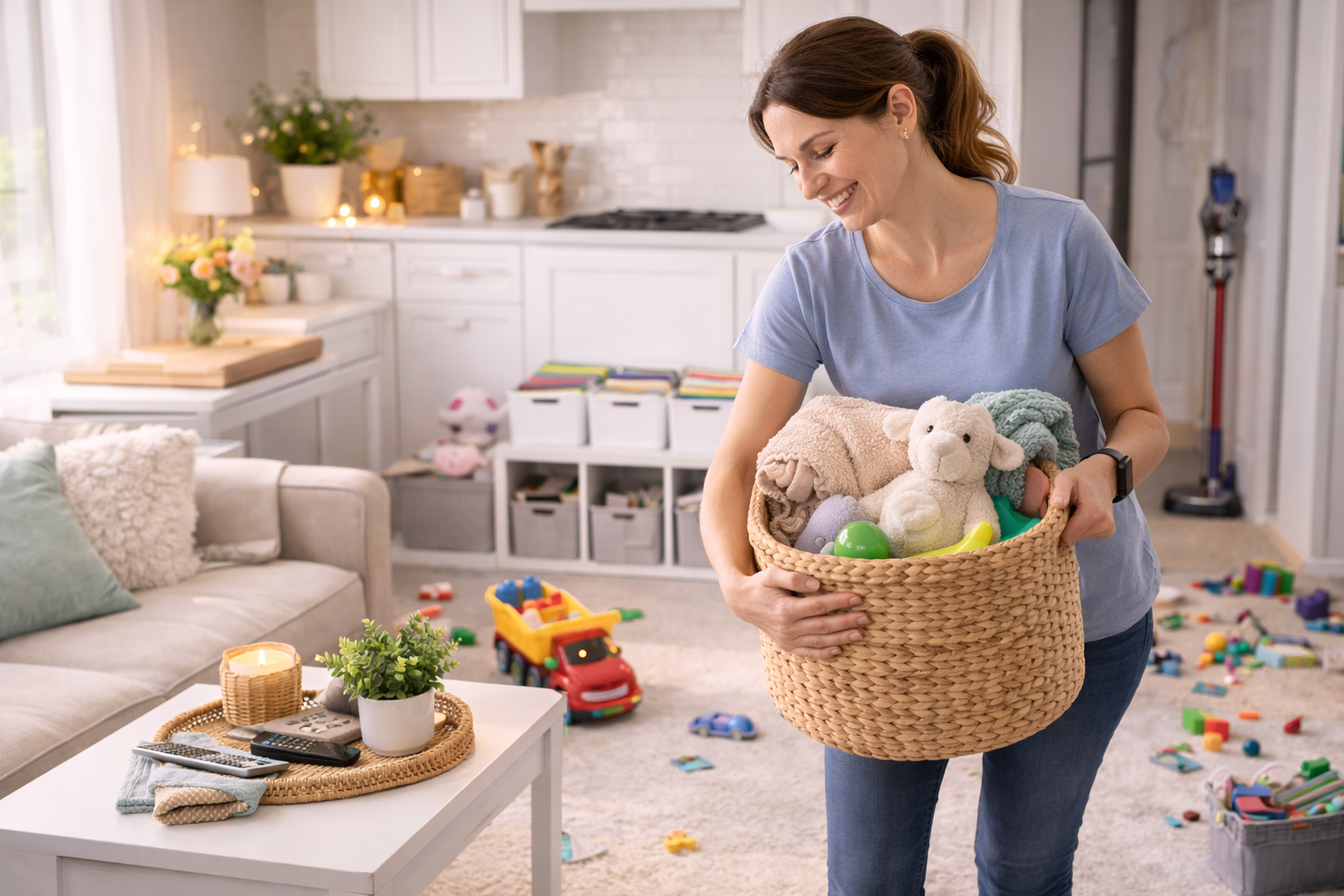 The 15-Minute Home Reset Routine for Busy Moms