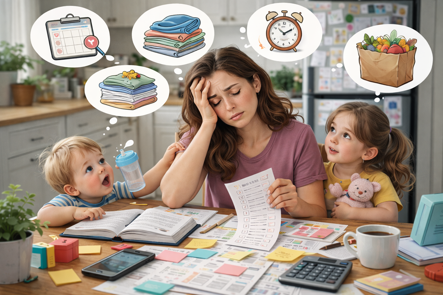 The Mental Load of Motherhood Explained (Why You’re So Tired)