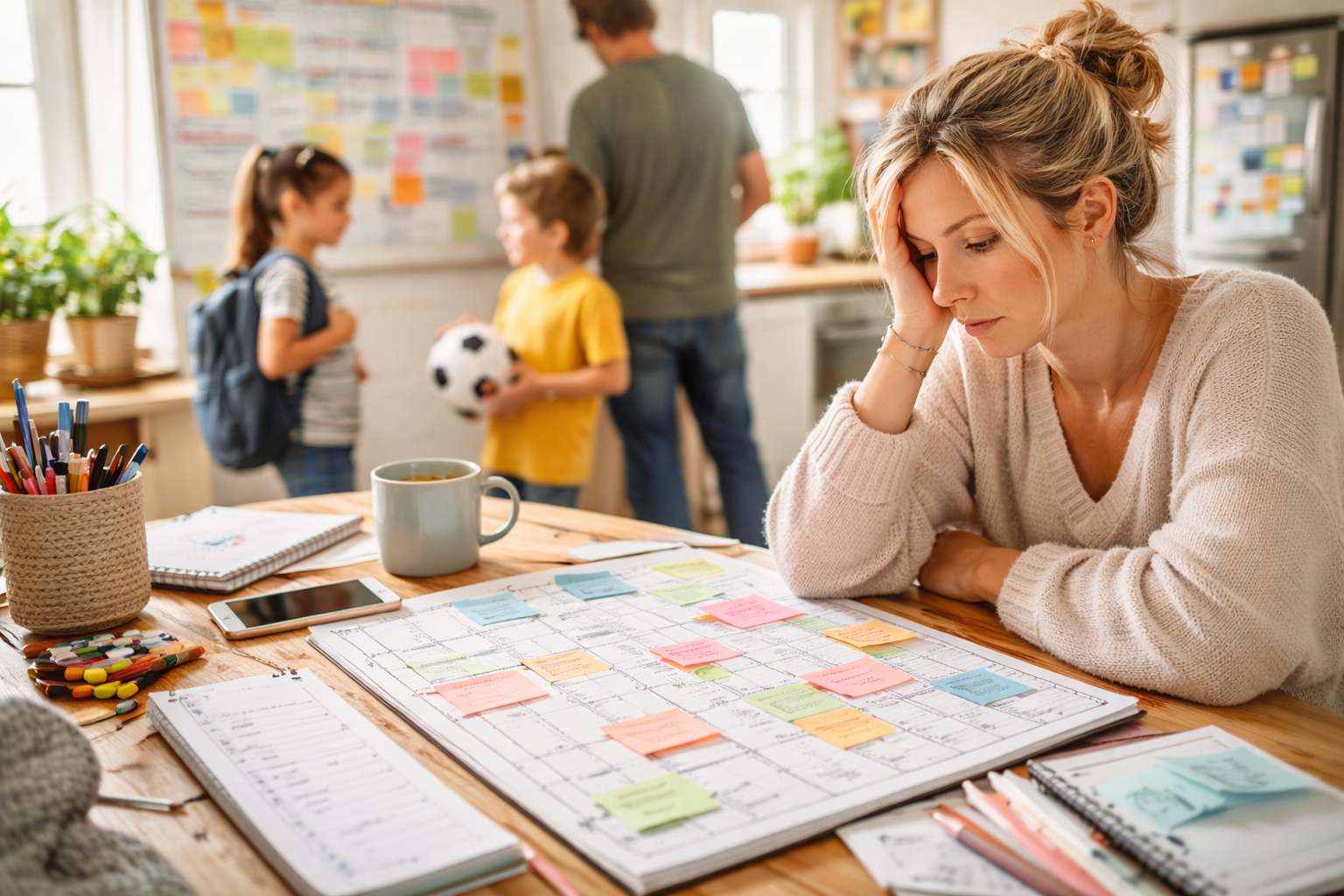 What helps when you feel invisible in the family schedule